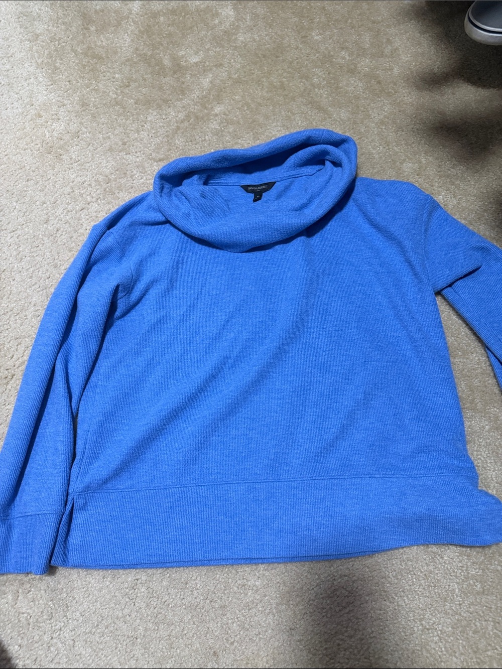 Banana Republic Royal Blue Cowl Neck Sweater